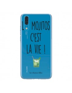 Coque Huawei P20 Les Mojitos, c'est la vie Transparente -...