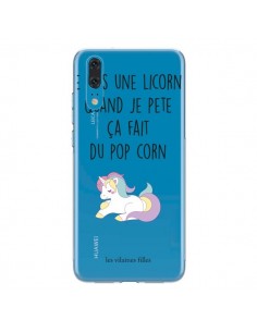 Coque Huawei P20 Je suis une licorne, quand je pète ça...