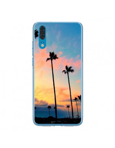 Coque Huawei P20 California Californie USA Palmiers - Tara Yarte