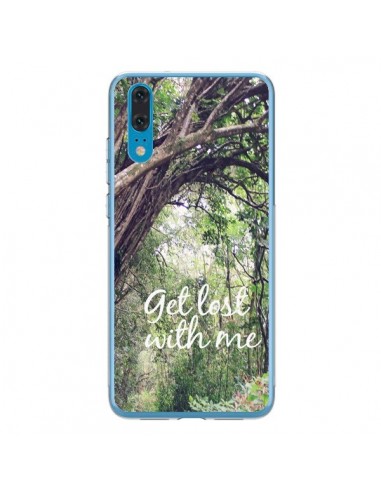 Coque Huawei P20 Get lost with him Paysage Foret Palmiers - Tara Yarte