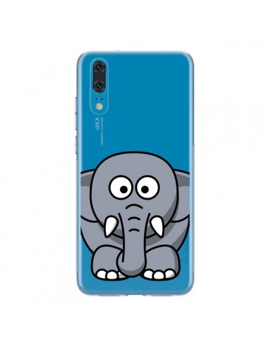 Coque Huawei P20 Elephant Animal Transparente - Yohan B.