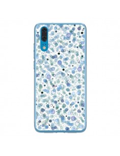 Coque Huawei P20 Cosmic Bubbles Blue - Ninola Design