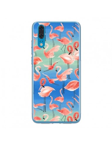 Coque Huawei P20 Flamingo Pink - Ninola Design