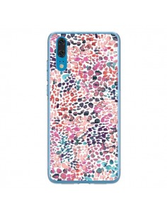 Coque Huawei P20 Soft Nautical Watercolor Lines - Ninola...