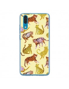 Coque Huawei P20 Sweet Roses Blooms Mint Desert - Ninola...