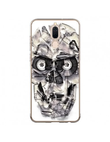 Coque Huawei Mate 10 Lite Tape Skull K7 Tête de Mort - Ali Gulec