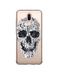 Coque Huawei Mate 10 Lite Doodle Skull Dessin Tête de...