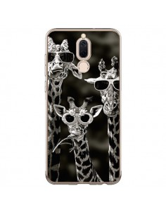 Coque Huawei Mate 10 Lite Girafe Swag Lunettes Familiy...