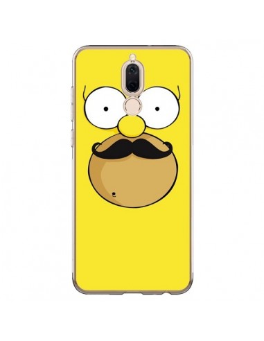 Coque Huawei Mate 10 Lite Homer Movember Moustache Simpsons - Bertrand Carriere