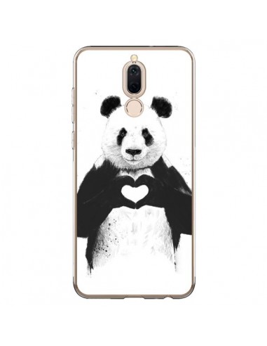 Coque Huawei Mate 10 Lite Panda Amour All you need is love - Balazs Solti