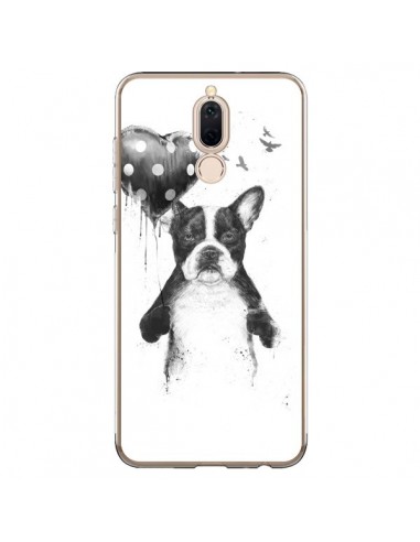 Coque Huawei Mate 10 Lite Lover Bulldog Chien Dog My Heart Goes Boom - Balazs Solti