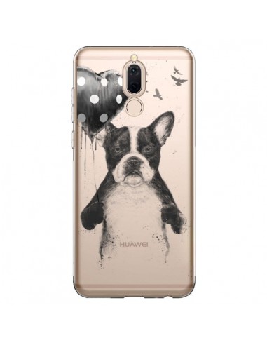 Coque Huawei Mate 10 Lite Love Bulldog Dog Chien Transparente - Balazs Solti