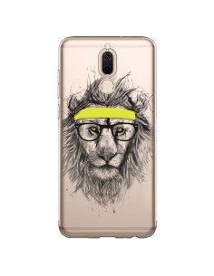 Coque Huawei Mate 10 Lite Hipster Lion Transparente -...