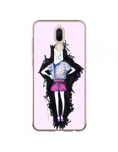 Coque Huawei Mate 10 Lite Valentine Femme Fashion Mode Rose Clair - Cécile