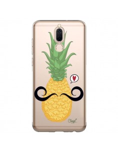 Coque Huawei Mate 10 Lite Ananas Moustache Transparente -...