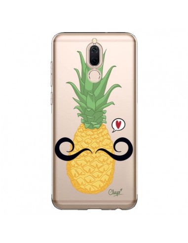 Coque Huawei Mate 10 Lite Ananas Moustache Transparente - Chapo