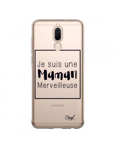 Coque Huawei Mate 10 Lite Je suis une Maman Merveilleuse Transparente - Chapo