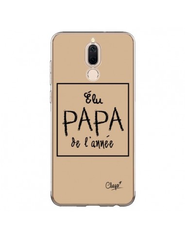 Coque Huawei Mate 10 Lite Elu Papa de l'Année Beige - Chapo