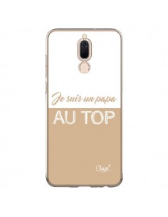 Coque Huawei Mate 10 Lite Je suis un Papa au Top Beige -...