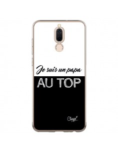 Coque Huawei Mate 10 Lite Je suis un Papa au Top Noir -...