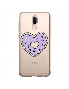 Coque Huawei Mate 10 Lite Donuts Heart Coeur Violet...
