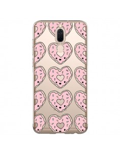 Coque Huawei Mate 10 Lite Donuts Heart Coeur Rose Pink...