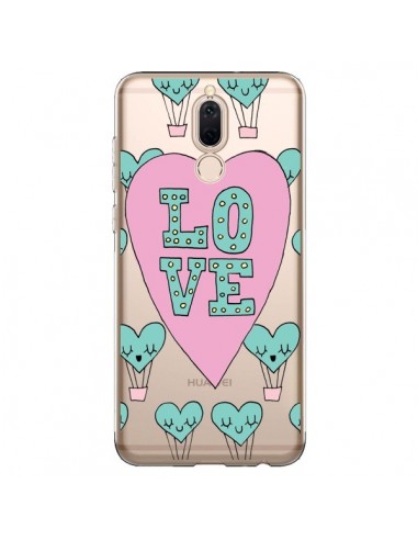 Coque Huawei Mate 10 Lite Love Nuage Montgolfier Transparente - Claudia Ramos