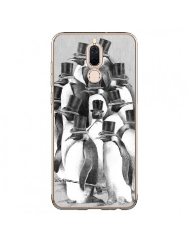 Coque Huawei Mate 10 Lite Pingouins Gentlemen - Eric Fan