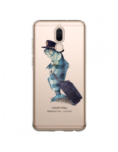 Coque Huawei Mate 10 Lite Pilot Fish Poisson Pilote Transparente - Eric Fan