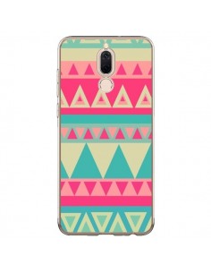 Coque Huawei Mate 10 Lite Azteque Rose Vert - Eleaxart