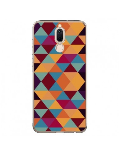 Coque Huawei Mate 10 Lite Azteque Triangle Orange - Eleaxart