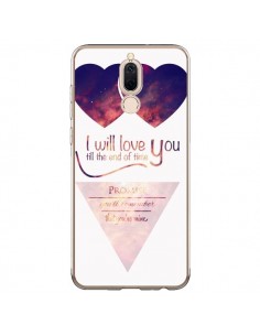 Coque Huawei Mate 10 Lite I will love you until the end...