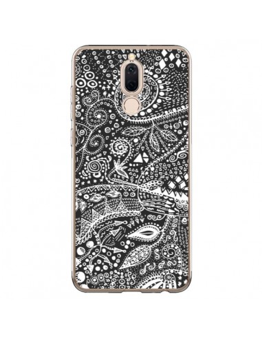 Coque Huawei Mate 10 Lite Azteque Noir et Blanc - Eleaxart