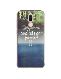 Coque Huawei Mate 10 Lite Let's Go Far Away Forest Foret...