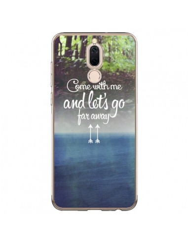Coque Huawei Mate 10 Lite Let's Go Far Away Forest Foret - Eleaxart