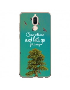 Coque Huawei Mate 10 Lite Let's Go Far Away Tree Arbre -...
