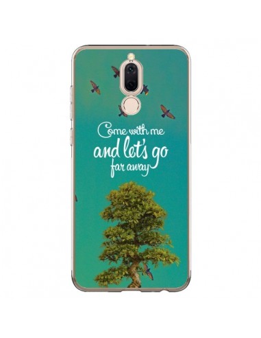 Coque Huawei Mate 10 Lite Let's Go Far Away Tree Arbre - Eleaxart