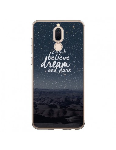 Coque Huawei Mate 10 Lite Think believe dream and dare Pensée Rêves - Eleaxart