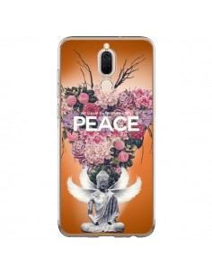 Coque Huawei Mate 10 Lite Peace Fleurs Buddha - Eleaxart