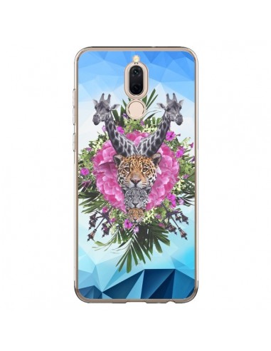 Coque Huawei Mate 10 Lite Girafes Lion Tigre Jungle - Eleaxart