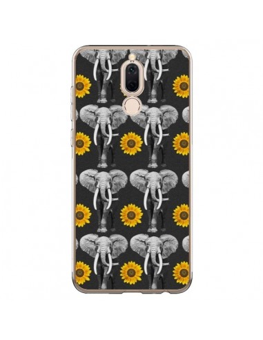 Coque Huawei Mate 10 Lite Elephant Tournesol - Eleaxart