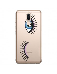 Coque Huawei Mate 10 Lite Eyes Oeil Yeux Bleus...