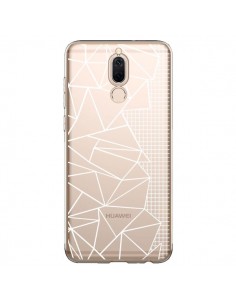 Coque Huawei Mate 10 Lite Lignes Grilles Side Grid...