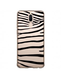 Coque Huawei Mate 10 Lite Zebre Zebra Noir Transparente -...