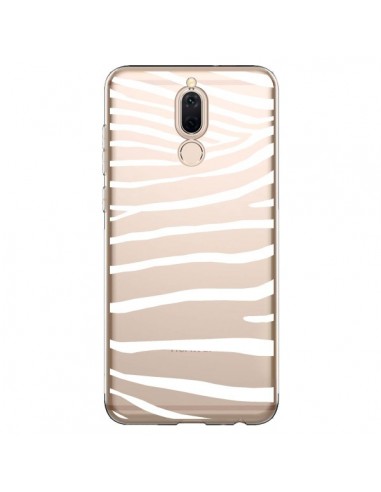 Coque Huawei Mate 10 Lite Zebre Zebra Blanc Transparente - Project M