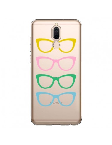 Coque Huawei Mate 10 Lite Sunglasses Lunettes Soleil Couleur Transparente - Project M