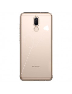Coque Huawei Mate 10 Lite Travel to your Heart Blanc...