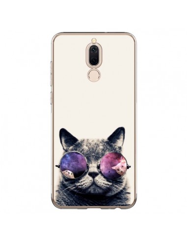 Coque Huawei Mate 10 Lite Chat à lunettes - Gusto NYC