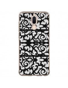 Coque Huawei Mate 10 Lite Abstrait Noir et Blanc - Irene...