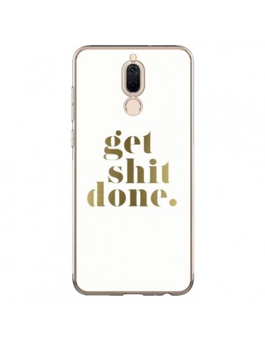 Coque Huawei Mate 10 Lite Get Shit Done Doré - Shop Gasoline